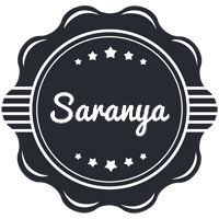 Saranya badge logo