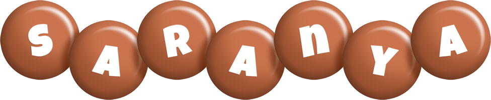 Saranya candy-brown logo