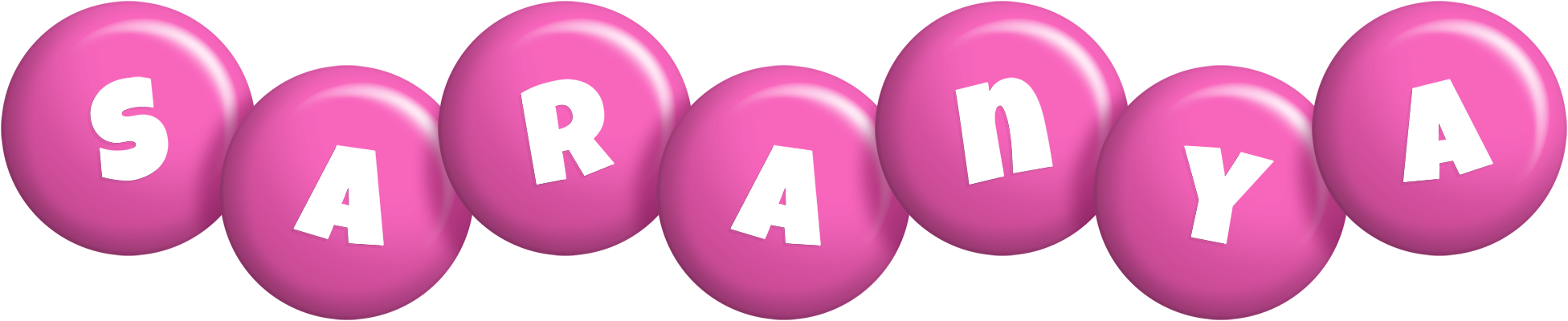 Saranya candy-pink logo