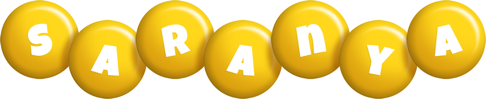 Saranya candy-yellow logo