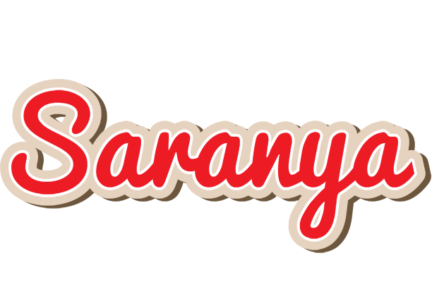 Saranya chocolate logo
