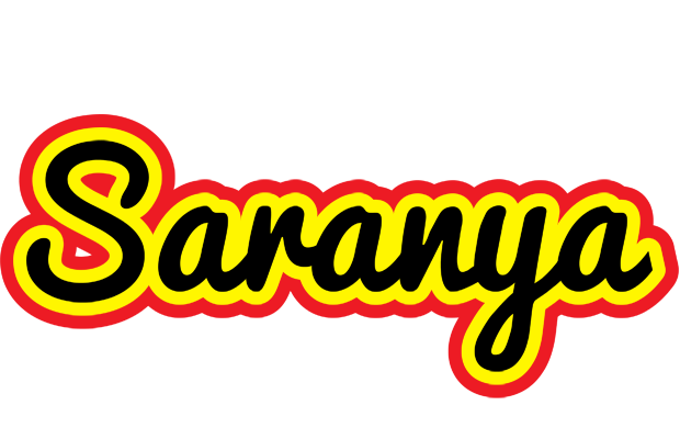 Saranya flaming logo