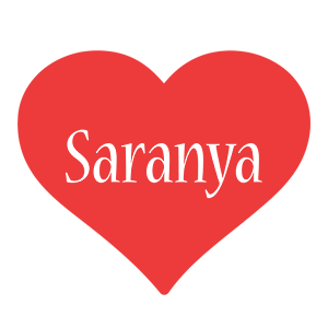 Saranya love logo