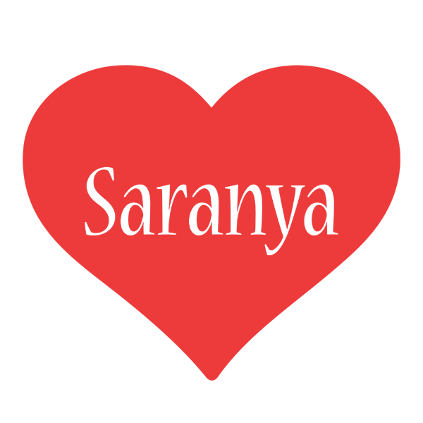 Saranya love logo