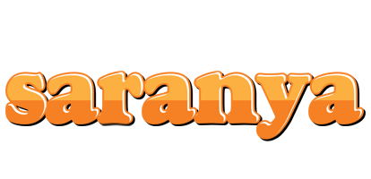 Saranya orange logo