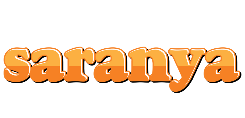 Saranya orange logo