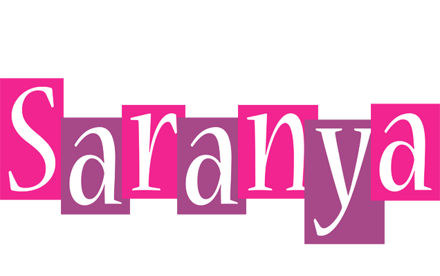 Saranya whine logo