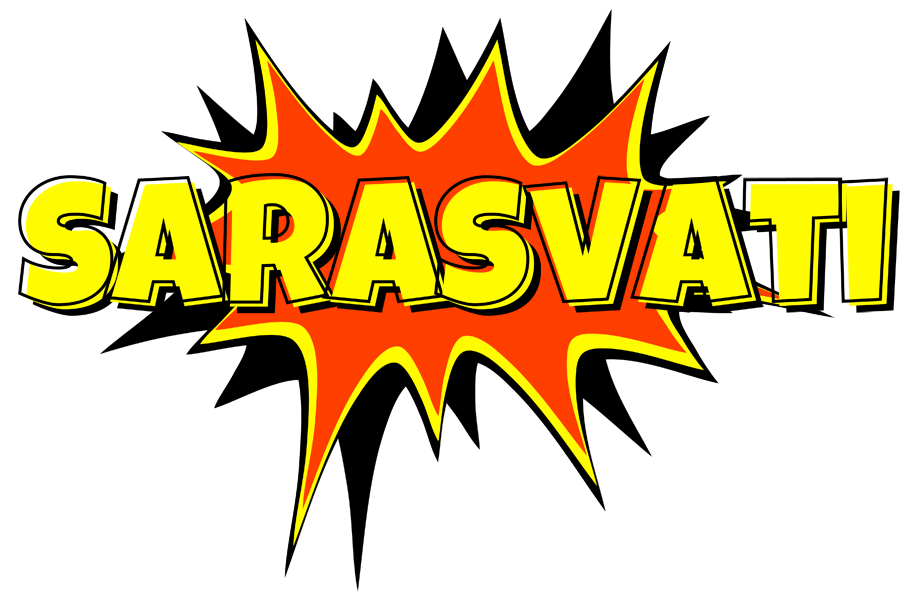 Sarasvati bazinga logo