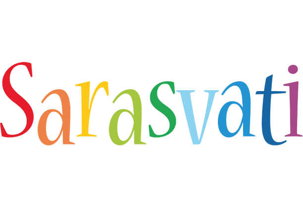 Sarasvati birthday logo