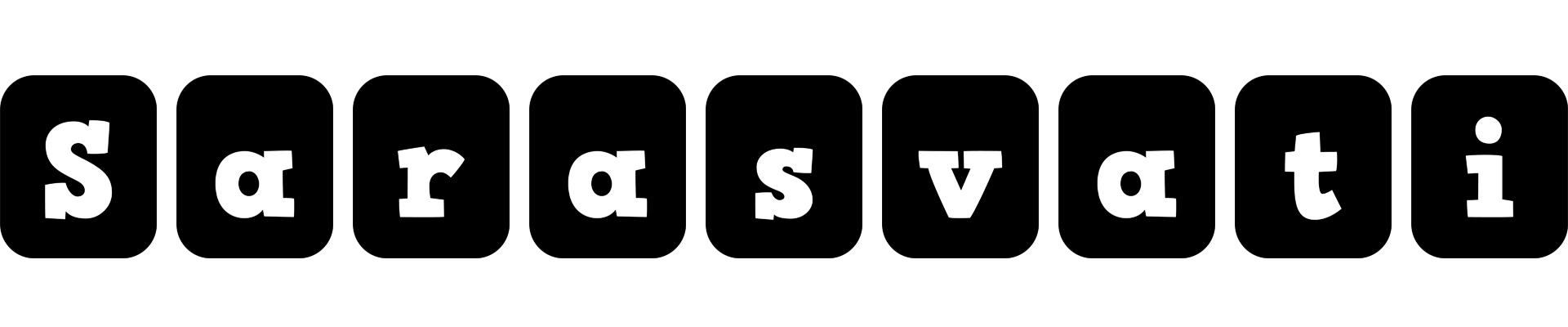 Sarasvati box logo