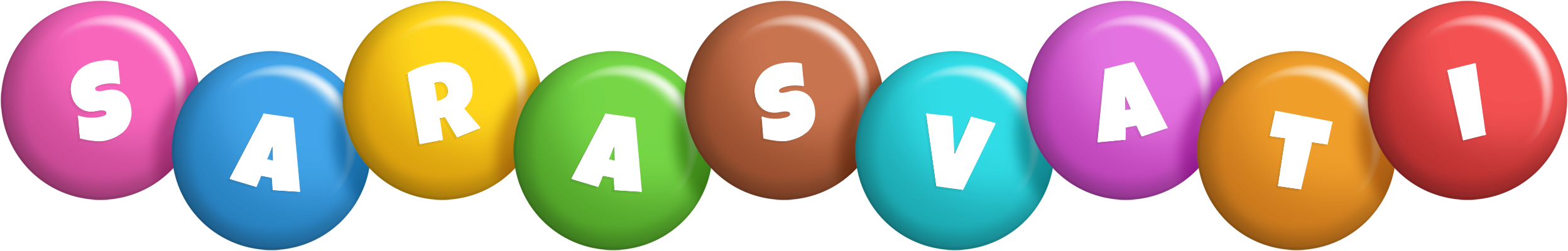 Sarasvati candy logo