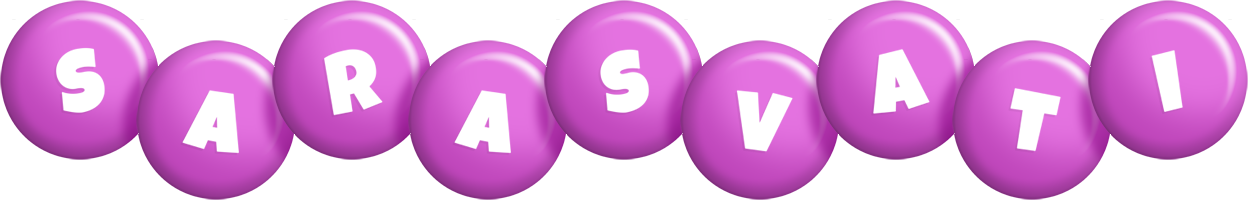 Sarasvati candy-purple logo