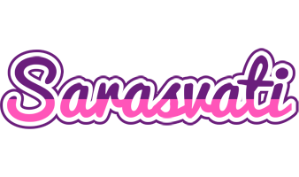 Sarasvati cheerful logo