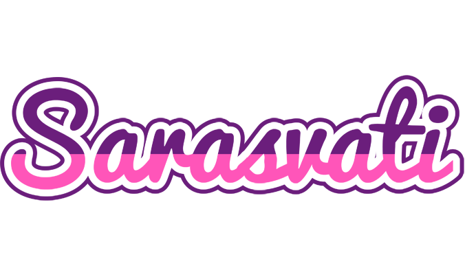 Sarasvati cheerful logo