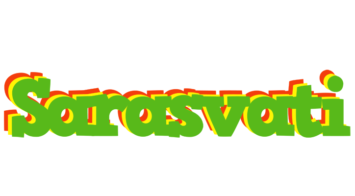 Sarasvati crocodile logo