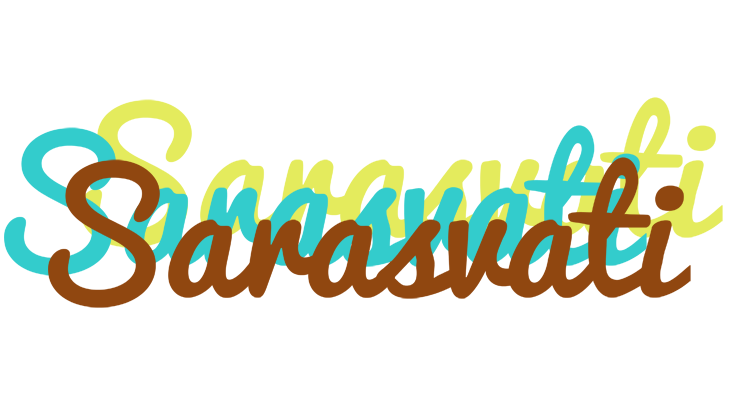 Sarasvati cupcake logo