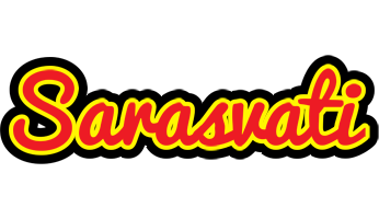 Sarasvati fireman logo