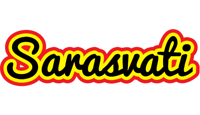 Sarasvati flaming logo
