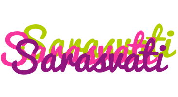 Sarasvati flowers logo