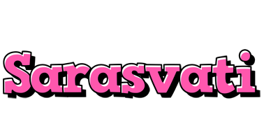 Sarasvati girlish logo