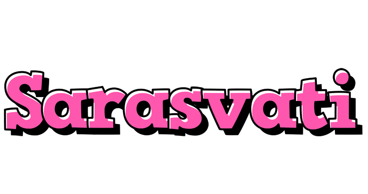 Sarasvati girlish logo