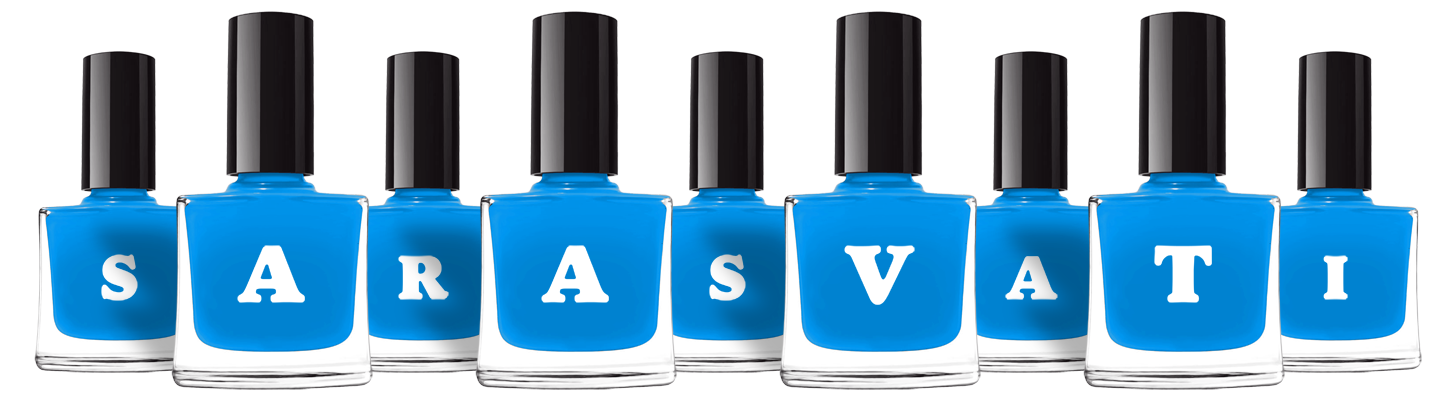 Sarasvati glossy logo