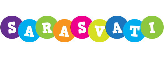 Sarasvati happy logo