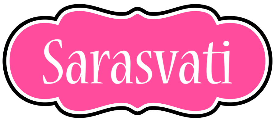 Sarasvati invitation logo