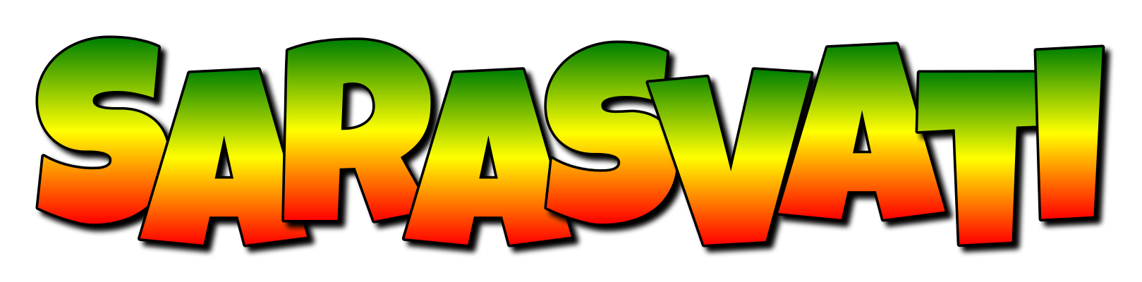 Sarasvati mango logo
