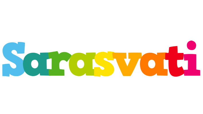 Sarasvati rainbows logo