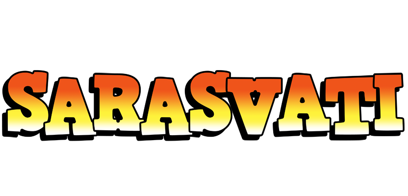 Sarasvati sunset logo