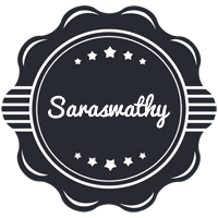 Saraswathy badge logo