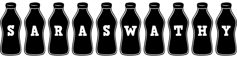 Saraswathy bottle logo