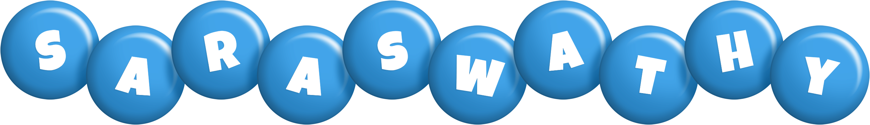 Saraswathy candy-blue logo