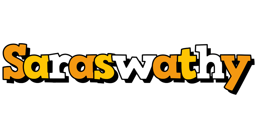 Saraswathy cartoon logo