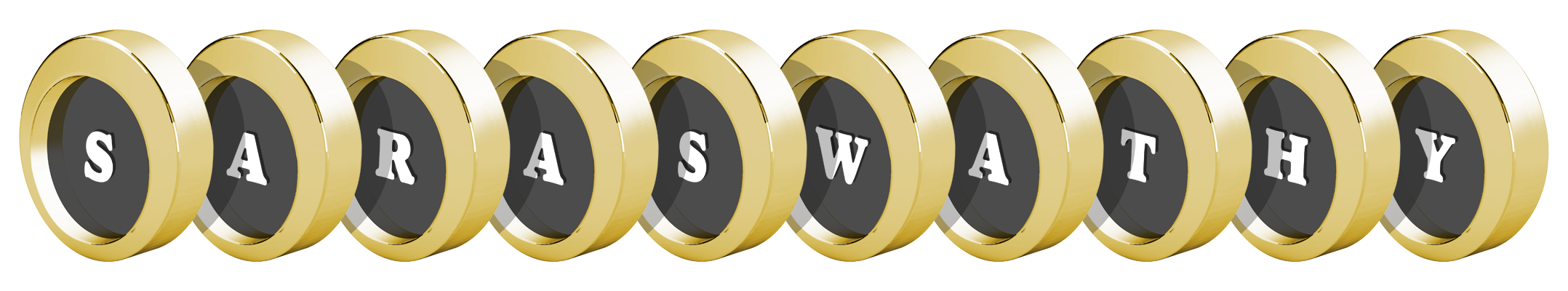Saraswathy gold logo