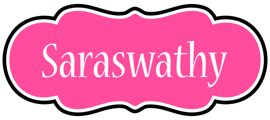 Saraswathy invitation logo