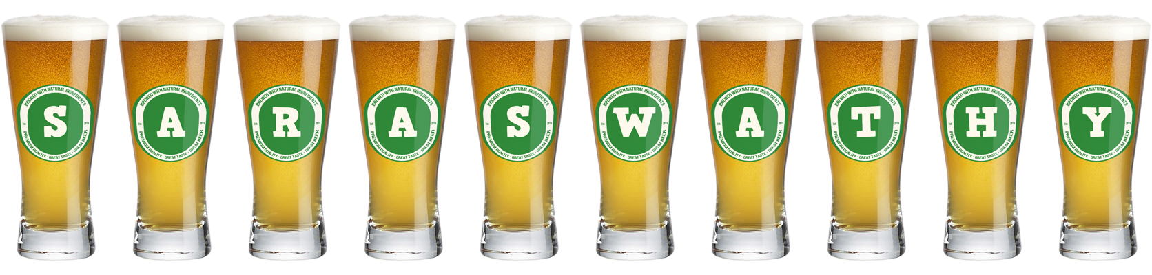 Saraswathy lager logo