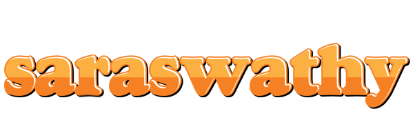 Saraswathy orange logo