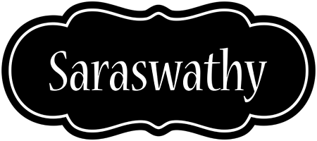 Saraswathy welcome logo