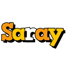 Saray cartoon logo