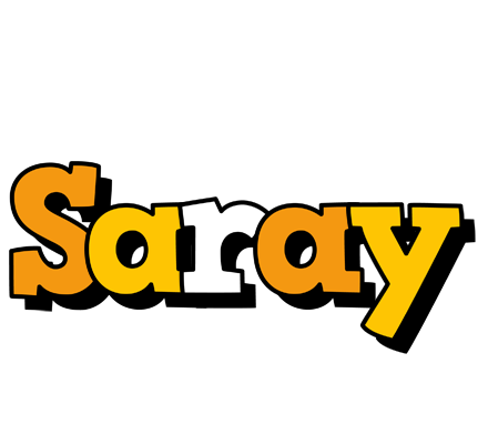 Saray cartoon logo