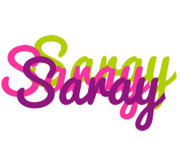 Saray flowers logo