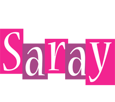 Saray whine logo