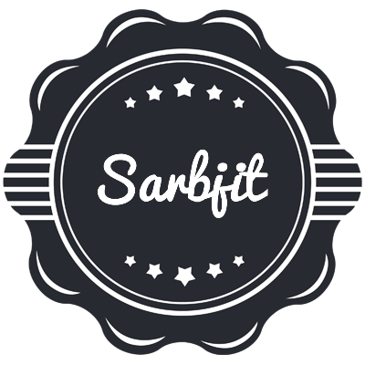 Sarbjit badge logo