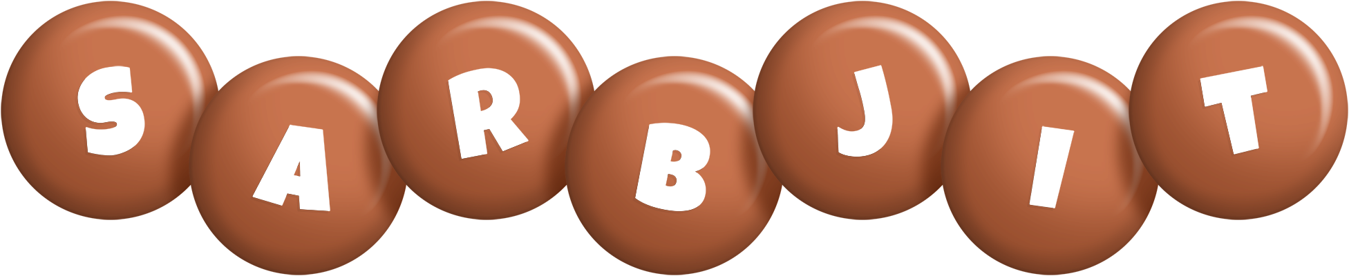 Sarbjit candy-brown logo