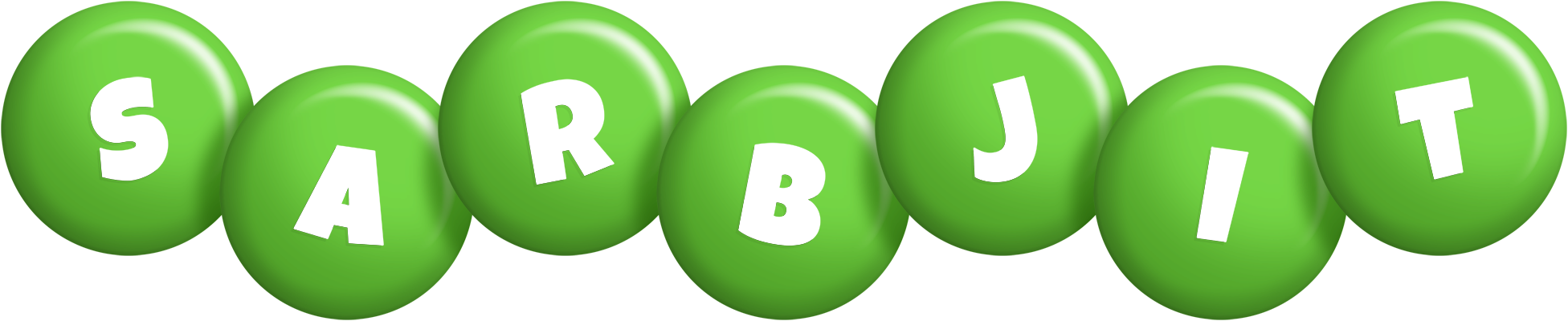 Sarbjit candy-green logo