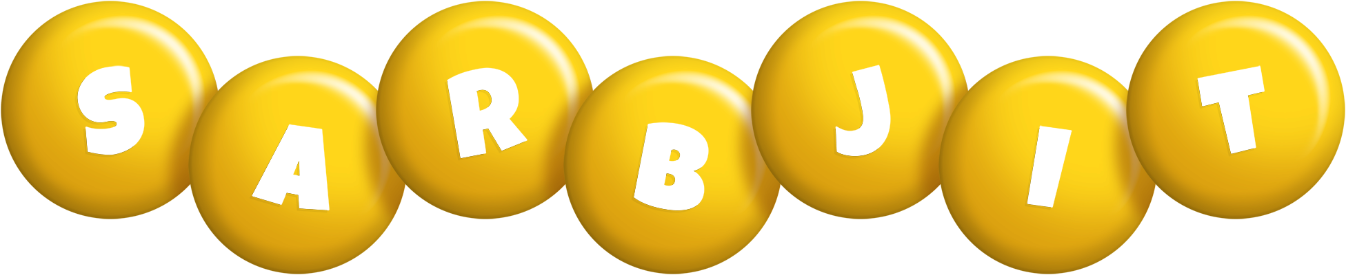 Sarbjit candy-yellow logo