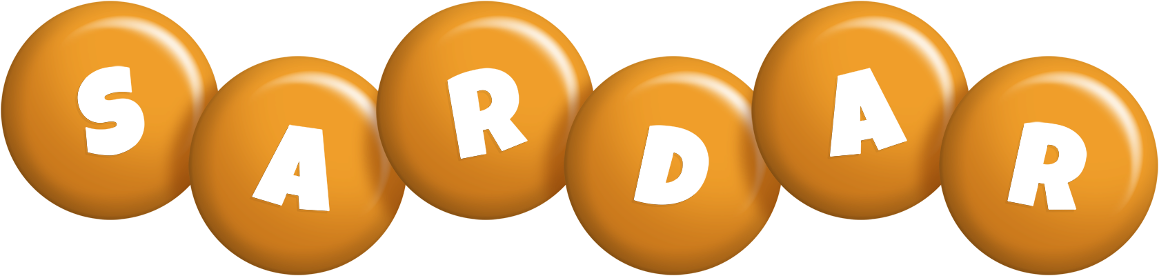 Sardar candy-orange logo