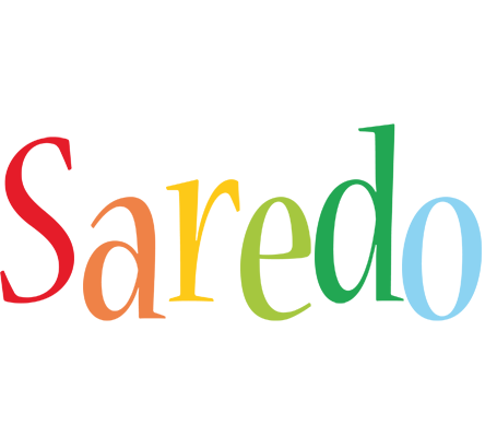 Saredo birthday logo